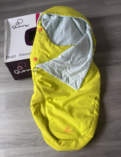 Quinny footmuff yellow - quinny,